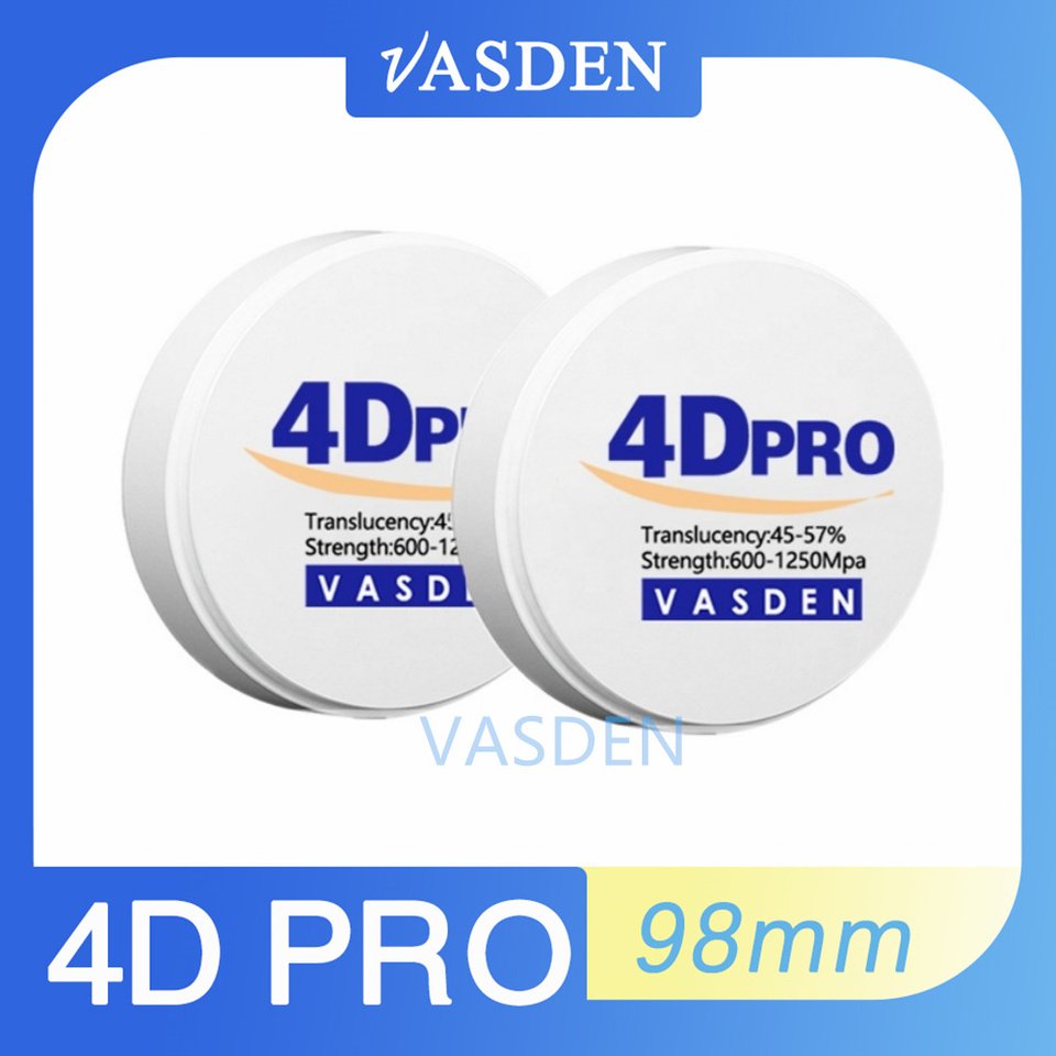 

Циркониевый блок Vasden 4D Pro 16 цветов 98x18 мм