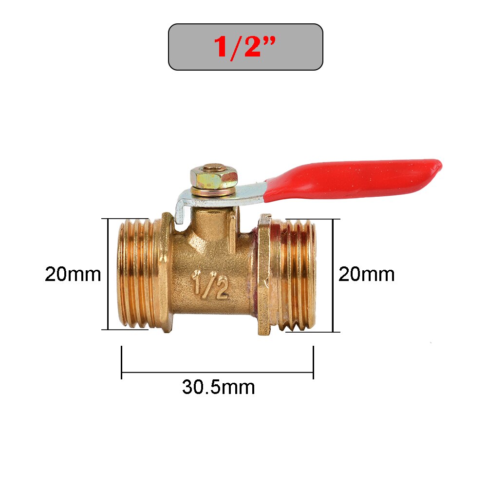 

Латунные шаровые краны 1/8", 1/4", 3/8", 1/2"
