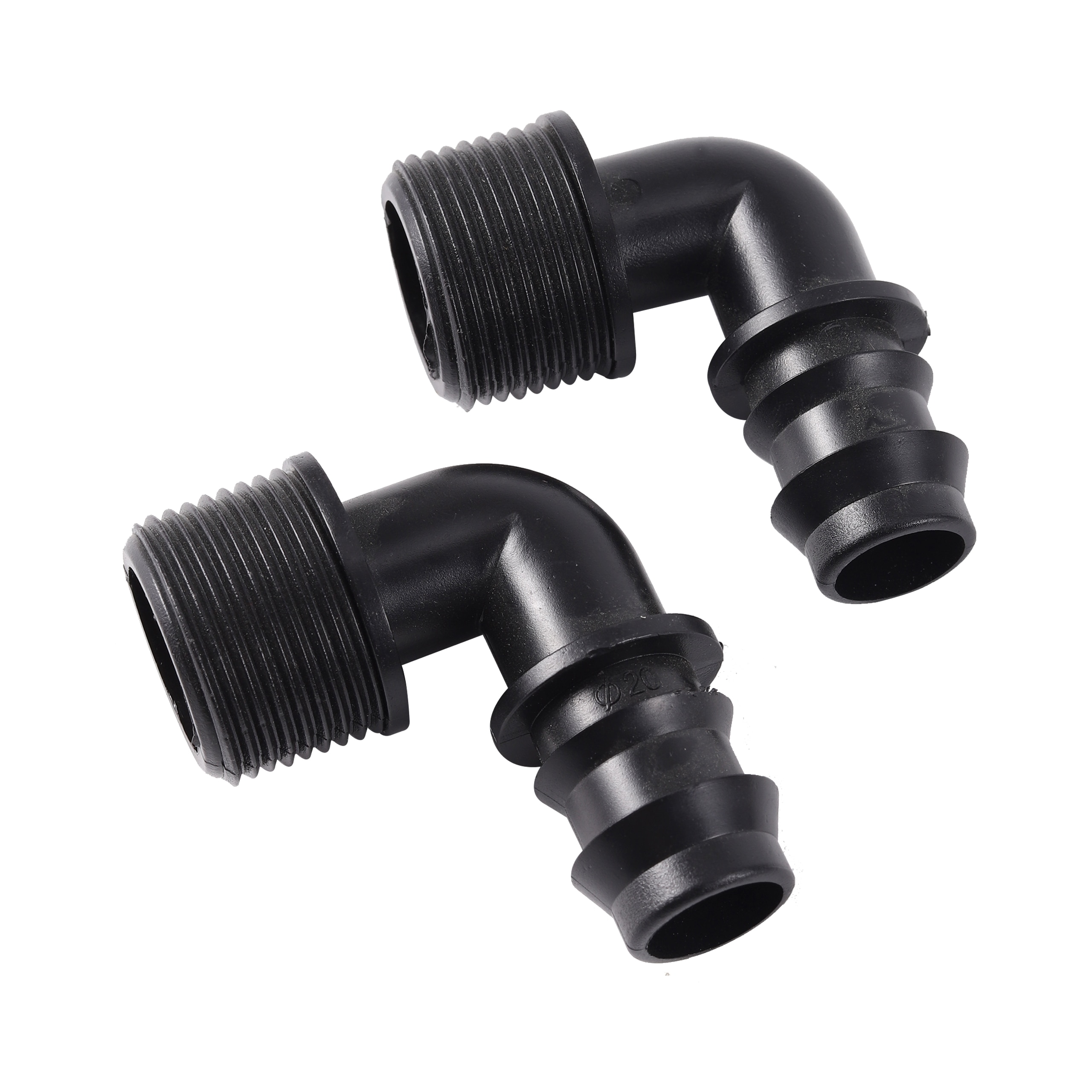 

Пластиковые локти для труб DN16 DN20 1/2" 3/4" 5 шт