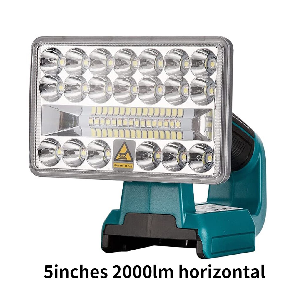 

Портативный светодиодный фонарь Makita BL1430 BL1830 USB 2000 лм