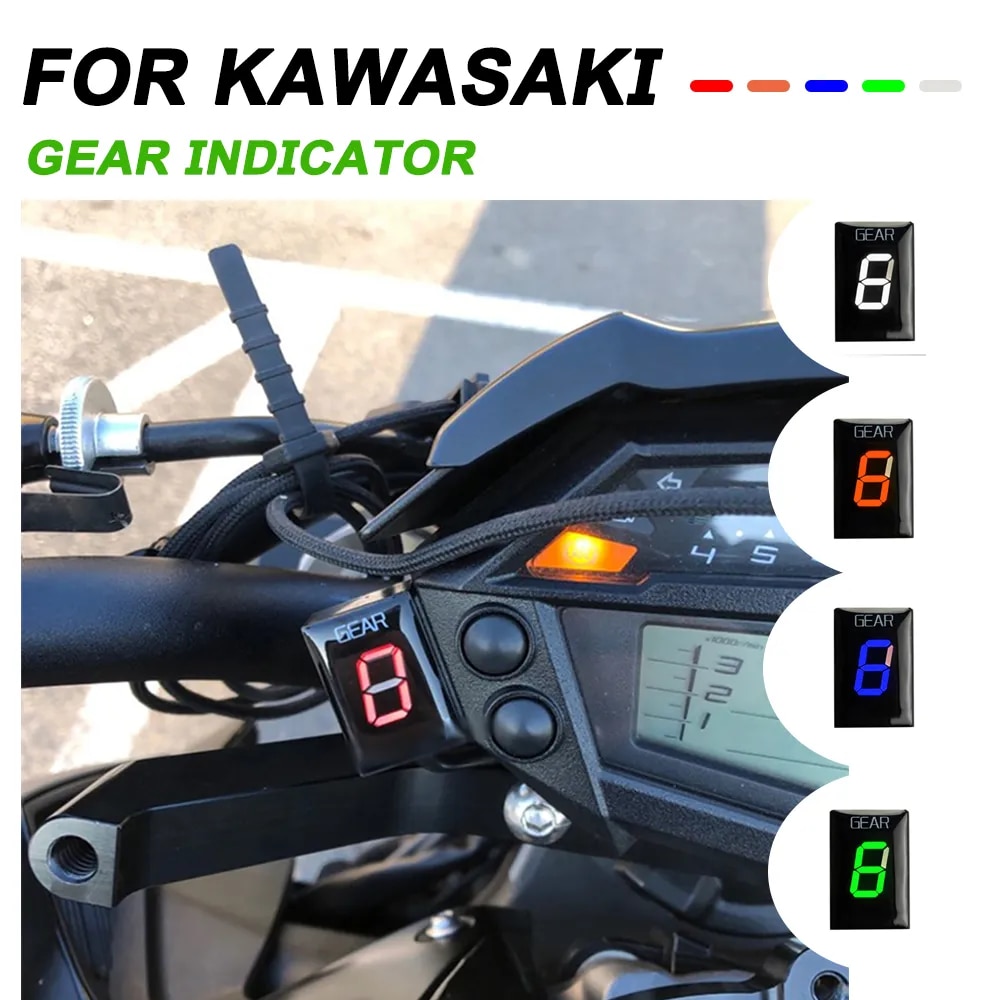 

Цифровой Индикатор Передачи Для Kawasaki ER6F ER6N Z1000SX Ninja 300 Z1000 Z800 Z750 Versys650 Z400 KLE650 VULCAN S 650 VN900...