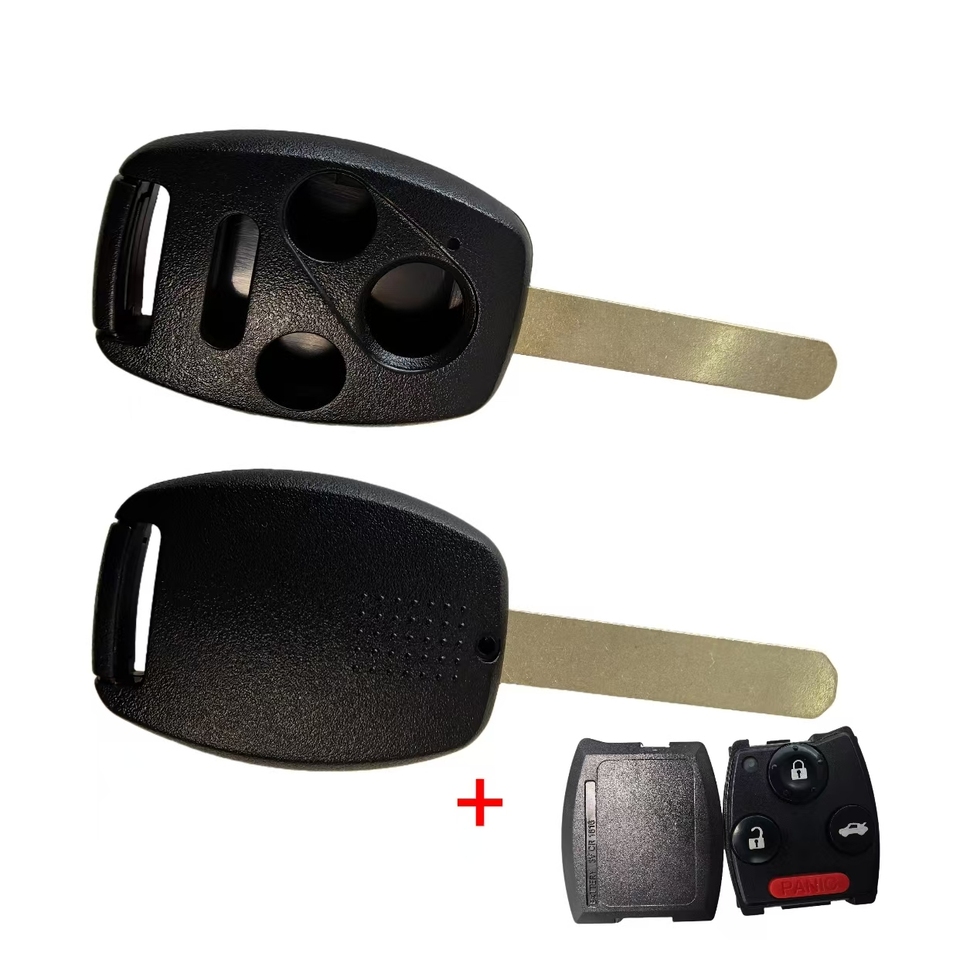 

Сменный чехол для дистанционного ключа Jing для Honda Accord Civic CRV Pilot Insight 2/2 + 1/3/3 + 1 кнопка, брелок для автоматического ключа, чехол