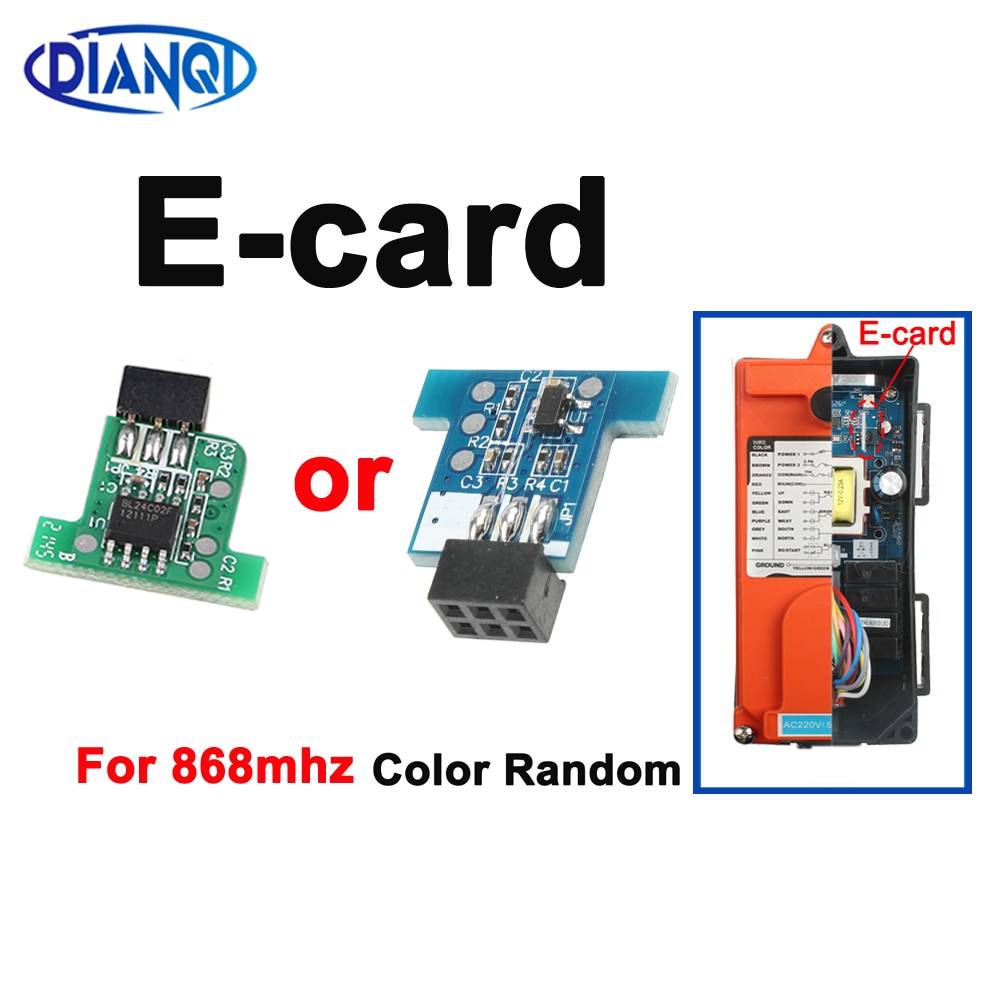 

Беспроводной промышленный пульт дистанционного управления e-card one piece
