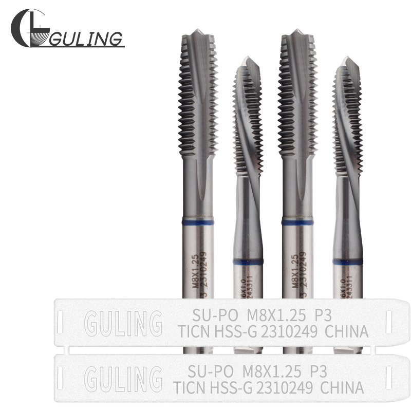 

Метчики GULING HSS-G JIS M2 M2.5 M3 M4 M5 M6 M7 M8 M10 M12