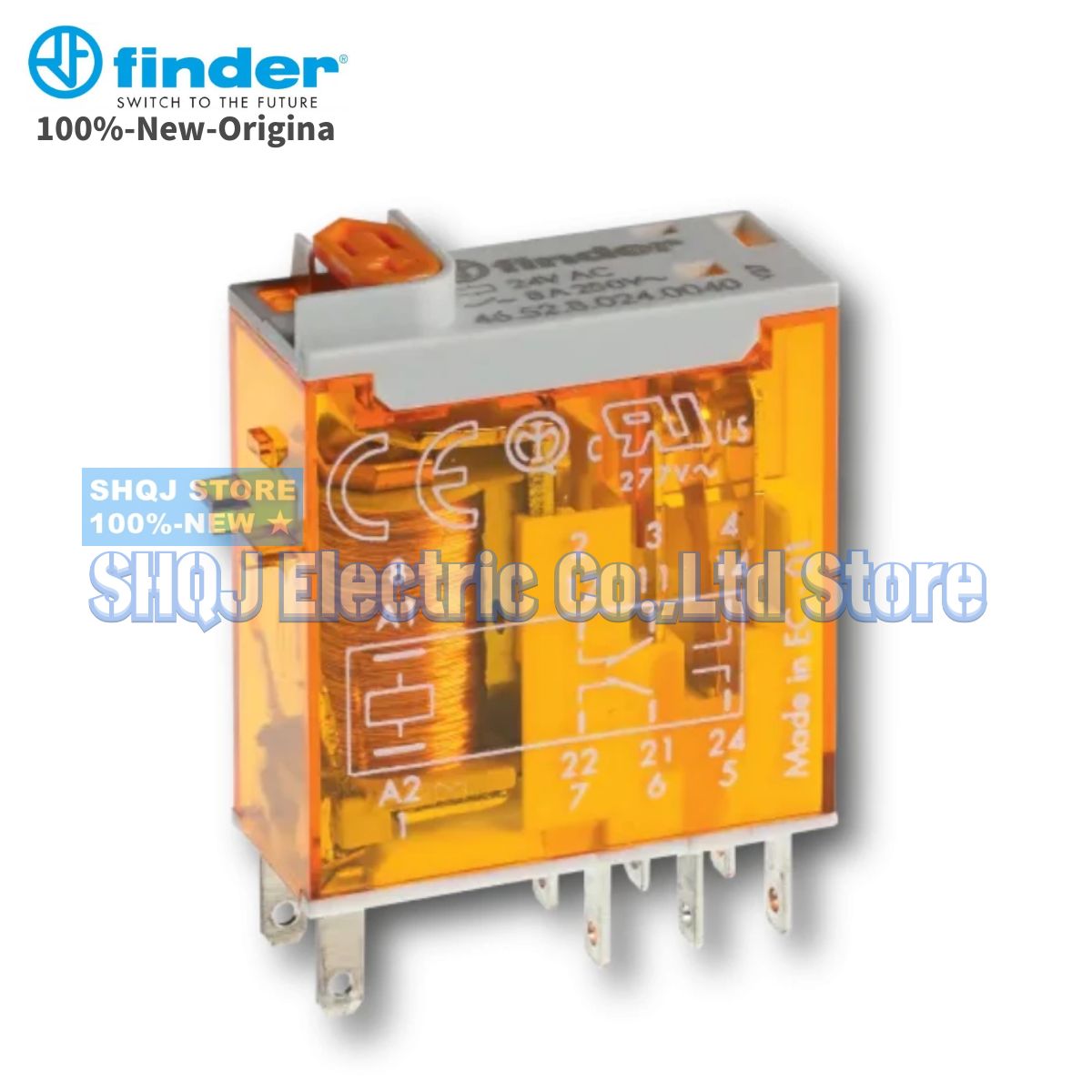 

FINDER 100%-Новый 46.52.9.024.0040 46.52.8.230.0040 97,02 SPA 1 шт. 8A 250 В 2CO 8PIN реле оригинал