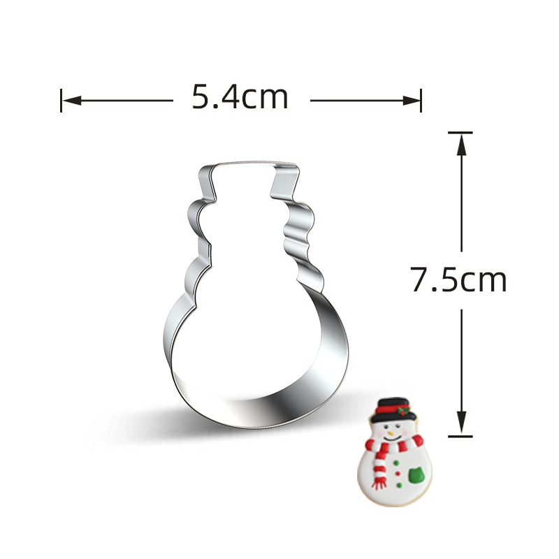 

Стальные формочки для печенья Christmas Cookie Mould