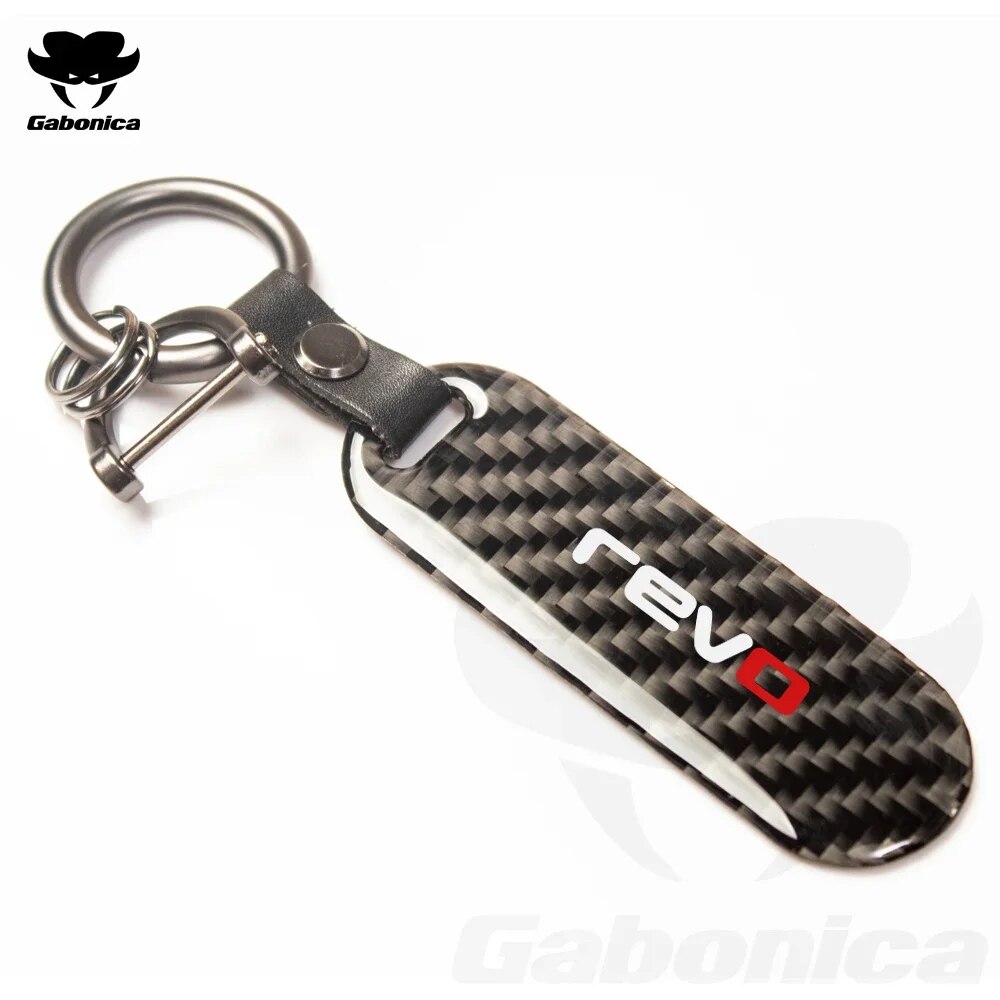 

Автомобильный брелок из углеродного волокна для REVO Technik Audi Volkswagen VW Ford BMW Toyota Lynk Tesla Fiat Аксессуары для стайлинга автомобиля