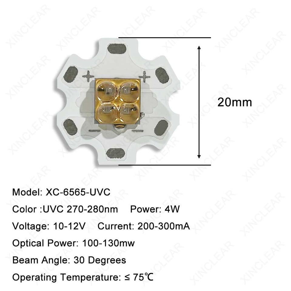 

XIANGCLEAR XC-6565 UVC лампа для дезинфекции