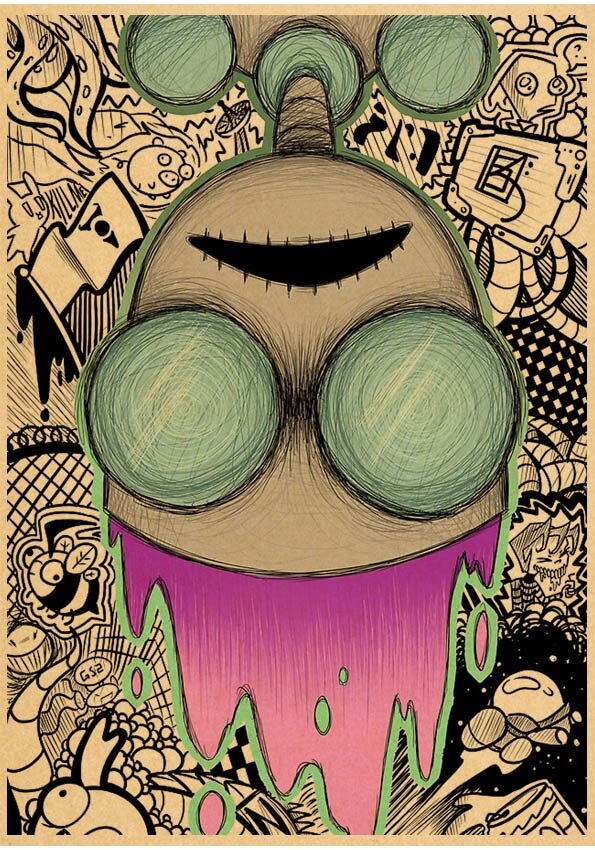 

Плакат Invader Zim