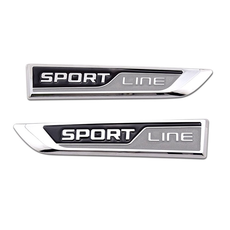 

Значок Sportline, логотип, наклейка, двухсторонняя дверь, Декор, автомобильная Эмблема Для VW Sportsline