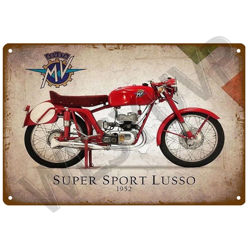 

Металлическая табличка Mv Agusta Aprilia