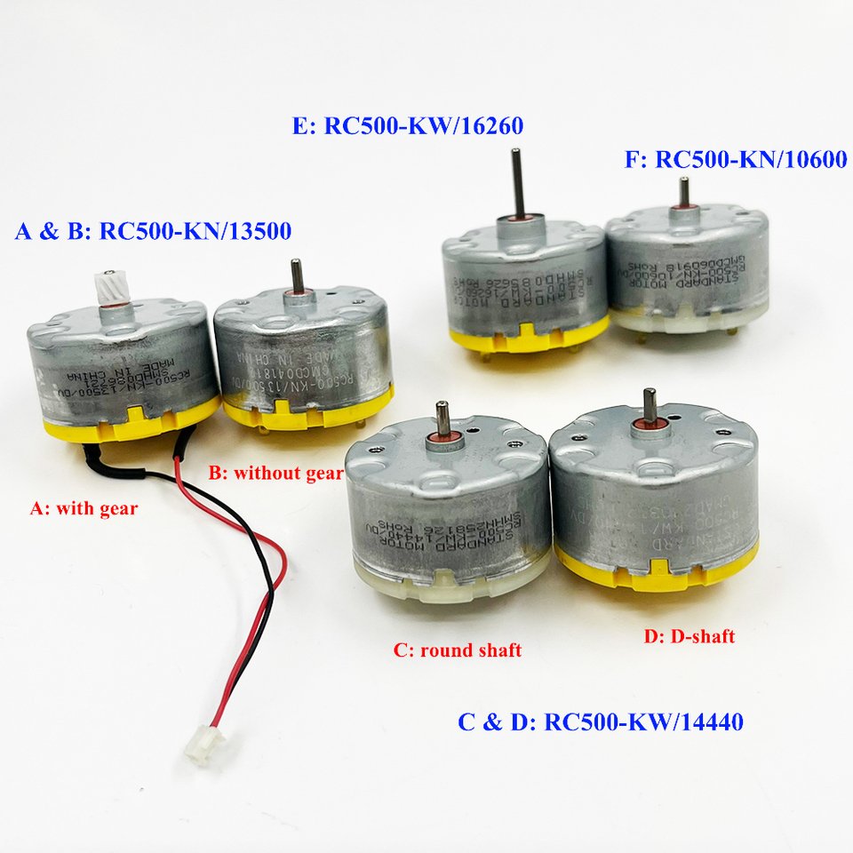 

Двигатель МОТОР С.М.К. RC500-KN/13500
