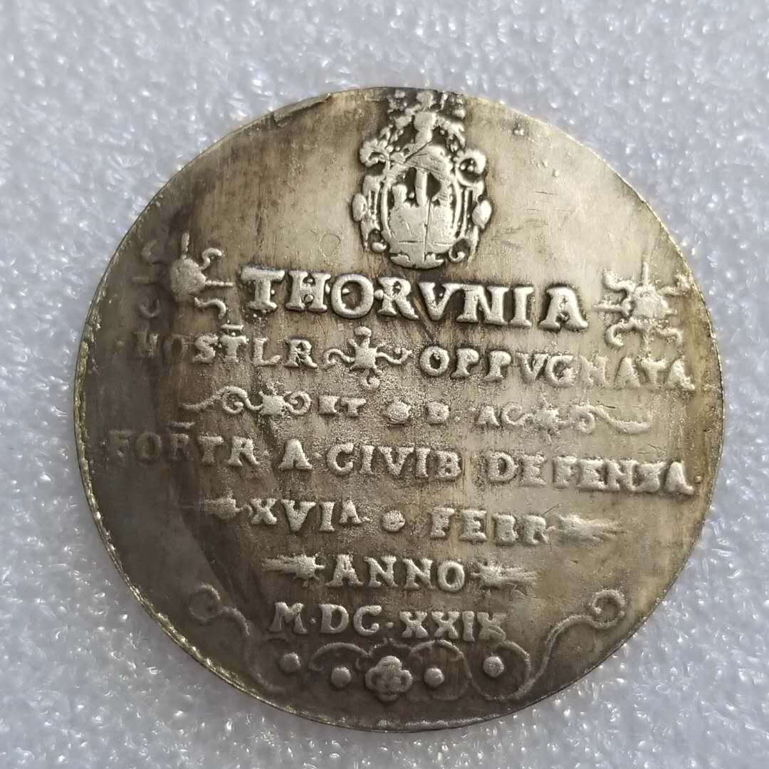 

Серебряная памятная монета Riksdale 1629 года