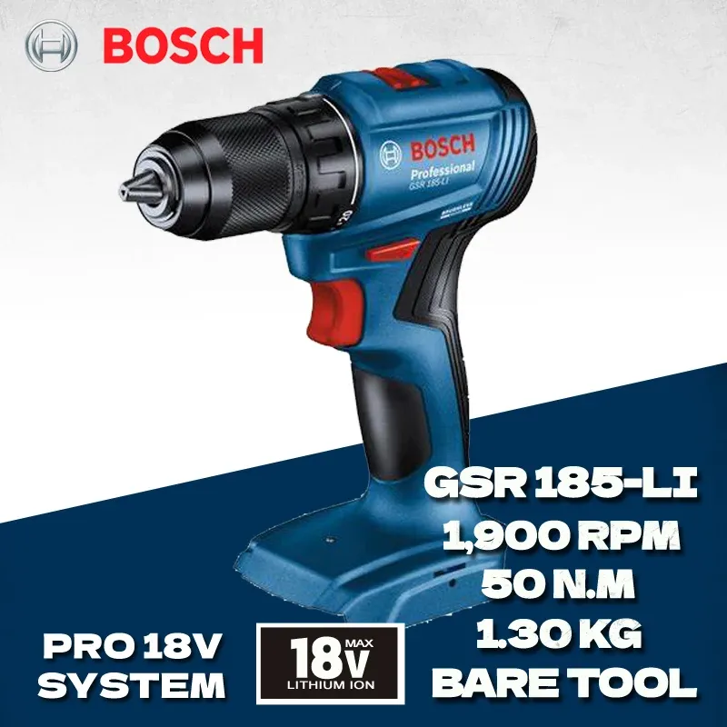 

Беспроводная дрель-шуруповерт Bosch GSR 185-LI