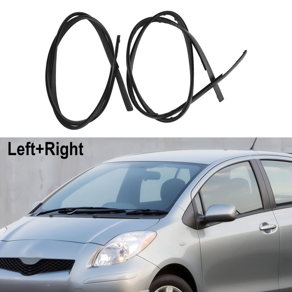

Смоляные полоски для Toyota Yaris Hatchback 2007-2011, обрезка края крыши для ручек внешних дверей