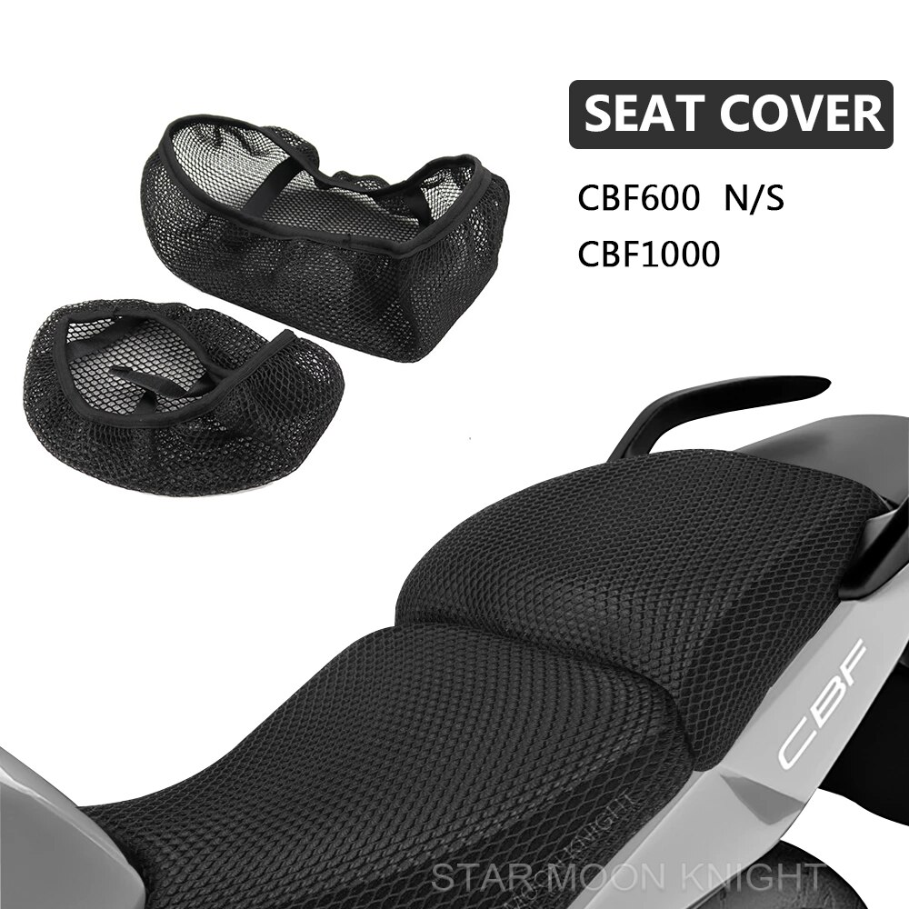 

Для Honda CBF600 CBF1000 CBF 600 Мотоциклетные аксессуары Защитная Подушка Чехол на сиденье Нескользящая сетчатая ткань чехлы на сиденья