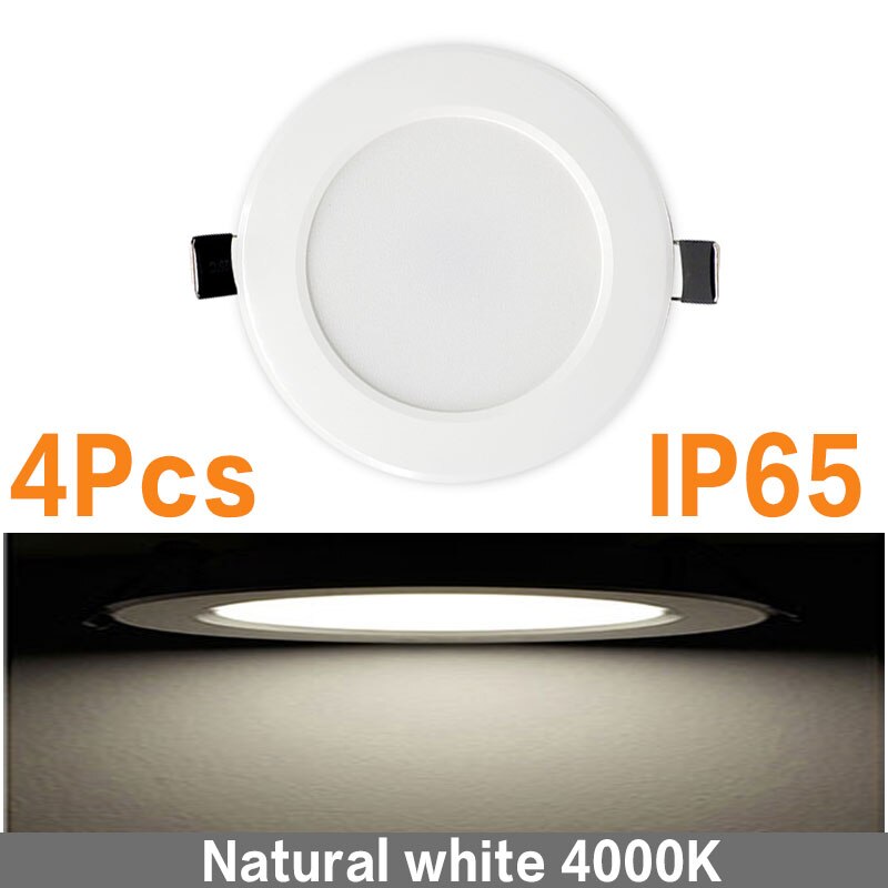 

teetealy Потолочный светодиодный светильник 4 шт.