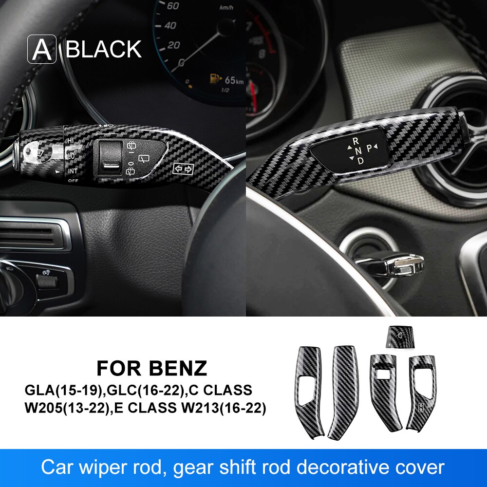 

Карбоновый чехол для Mercedes Benz A B C E S GLC CLA GLA GLE GLS CLS GLK ML Class W205 W213 W212, модель W176 W204