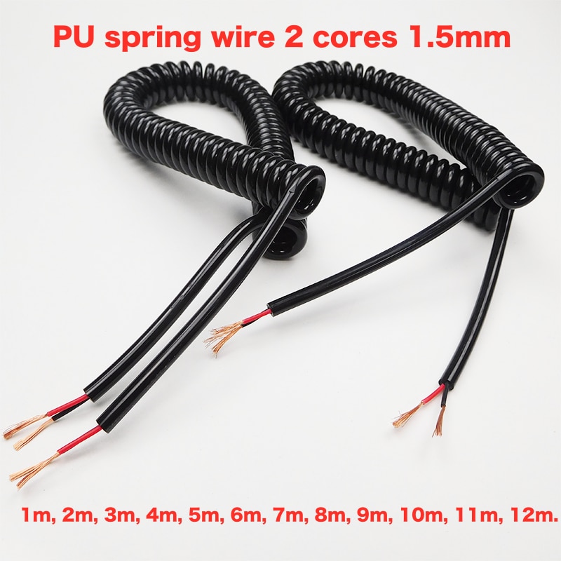 

NIQEZNIL эластичный силовой кабель из меди 15 awg/1,5 мм 1-15 метров