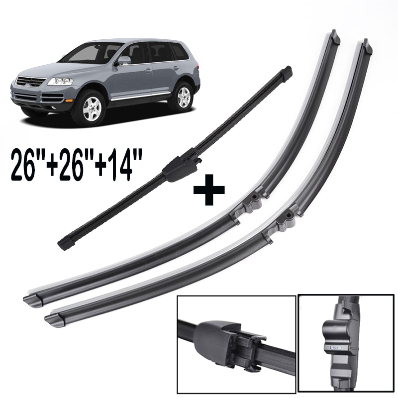 

Щетки стеклоочистителя для лобового стекла 2003-2006 VW Touareg 2004 2005