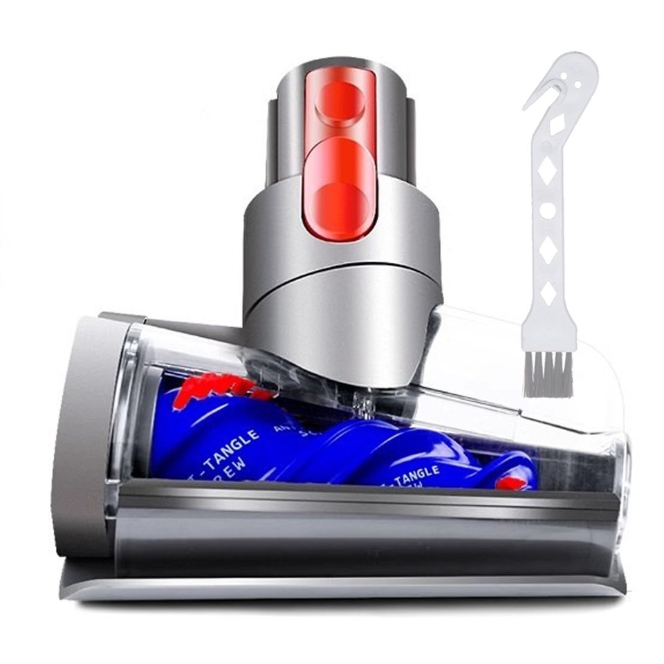 

Мини-моторизованная Насадка-щетка Для Пылесоса Dyson V7 V8 V10 V11 V15, Инструмент Для Чистки Волос Домашних Животных