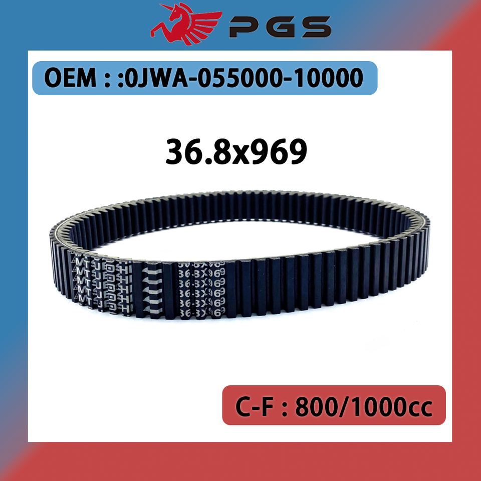 

Ремень привода PGS 969x36,8 CVT для 0800-055000 0JWA-055000-10000 C-FMOTO 1000 850 XC 950 1000 Overland X10 1000 XL U10 Z10