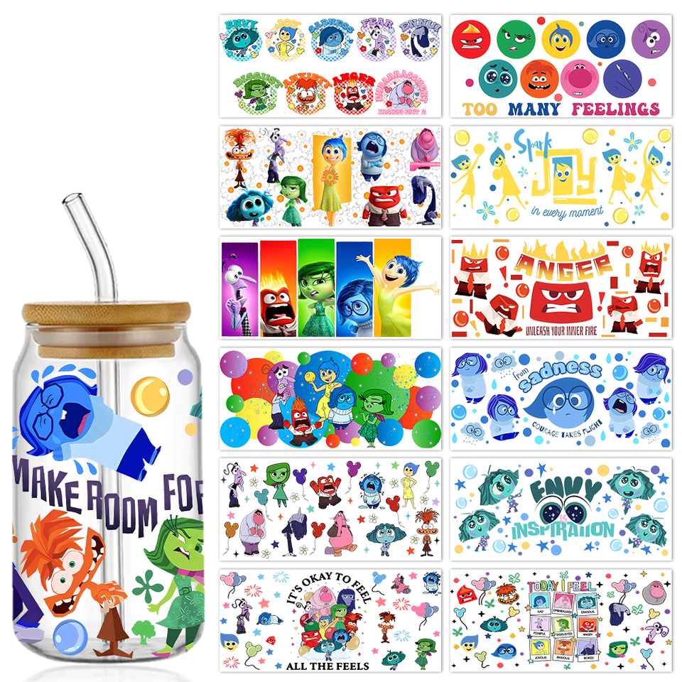 

Кружки MINISO Inside Out Эмоции 16 унций