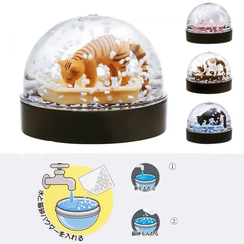

Капсульная игрушка WaterDomeFactory Cat Litter Snow Globe