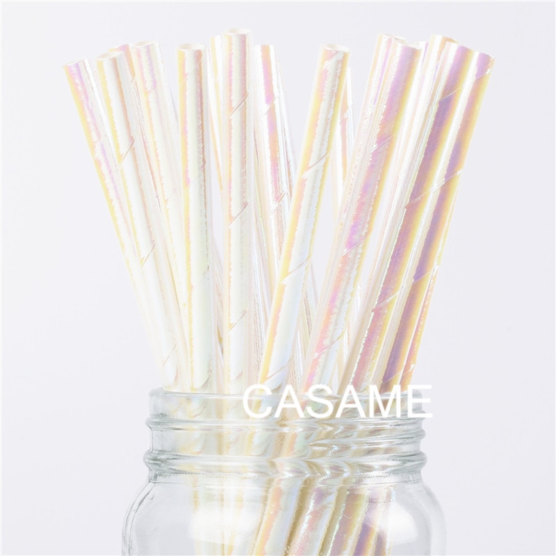 

Люстрые трубочки для коктейлей Casame 25 шт.