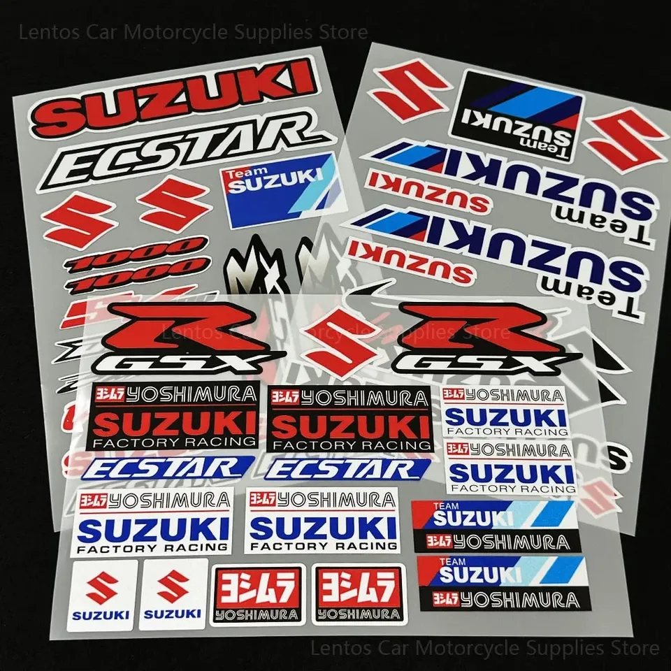 

Набор Наклеек На Корпус Мотоцикла Suzuki, Эмблема, Логотип, Виниловый Комплект