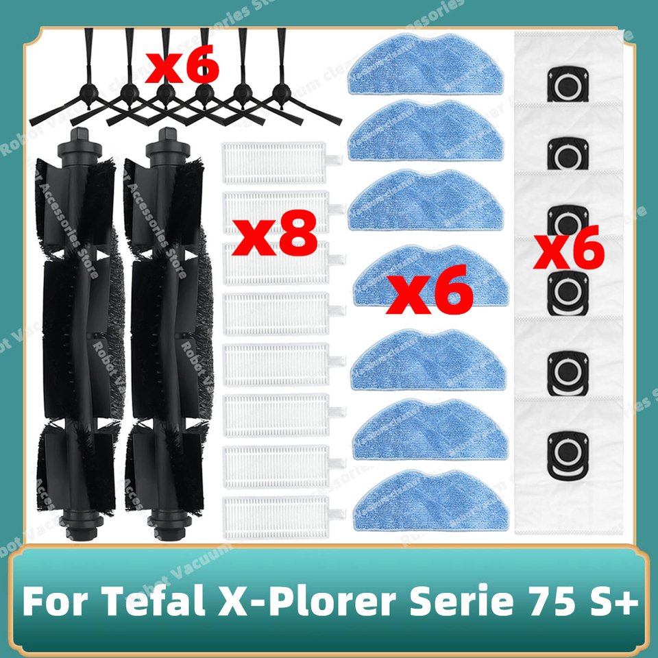 

Детали для пылесоса Tefal X-Plorer Serie 75 S+ OSSIEAO