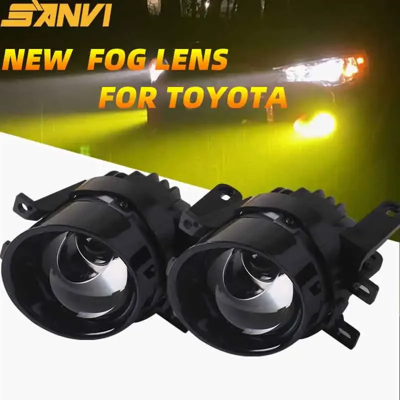 

Двойной проектор SANVI F09pro, противотуманная лампа 50 Вт 6000 для Toyota Proado/Lexus/Yaris/Highlander/RAV4/Corolla/Land Cruiser
