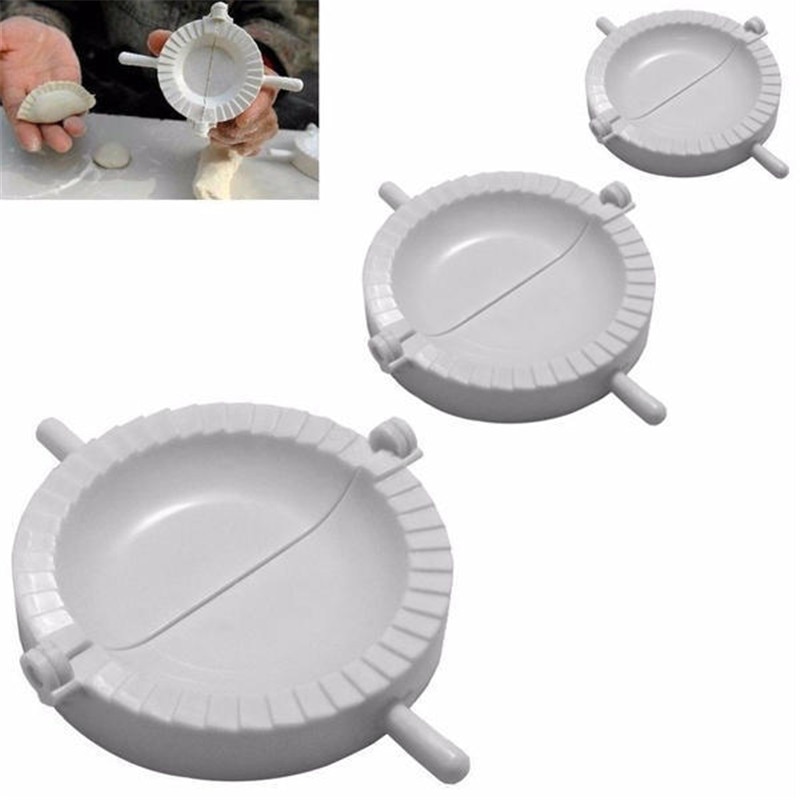 

Комплект 3 шт. пластиковых форм для пельменей Jiaozi 7 см/8 см/10 см