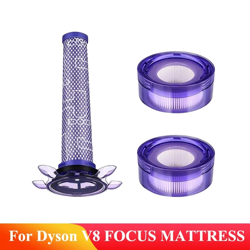 

Совместимый Фильтр Hepa для Dyson V8 FOCUS пылесос для матрасов, Запасные детали для предварительной установки
