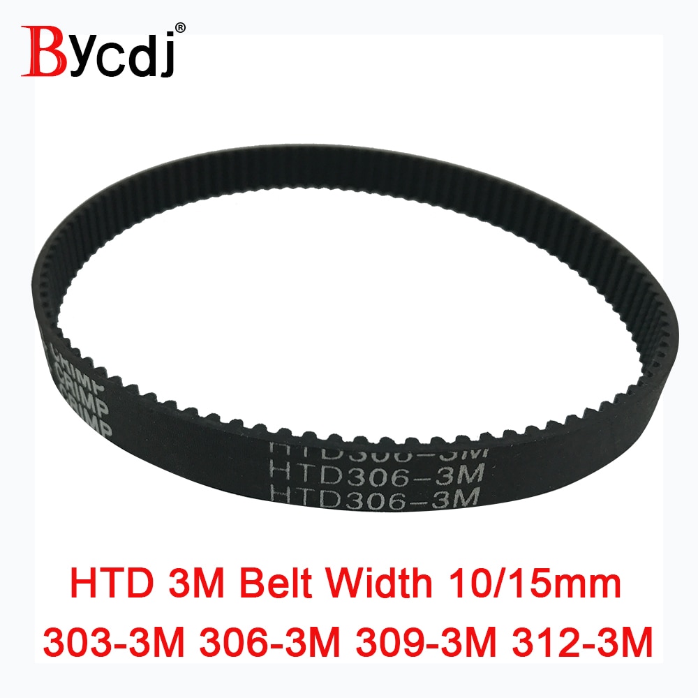 

Ремень ГРМ Arc HTD 3M C = 303 306 309 312 ширина 6-25 мм Teeth101 102 103 104 HTD3M синхронный pulle303-3M 306-3M309-3M 312-3 м