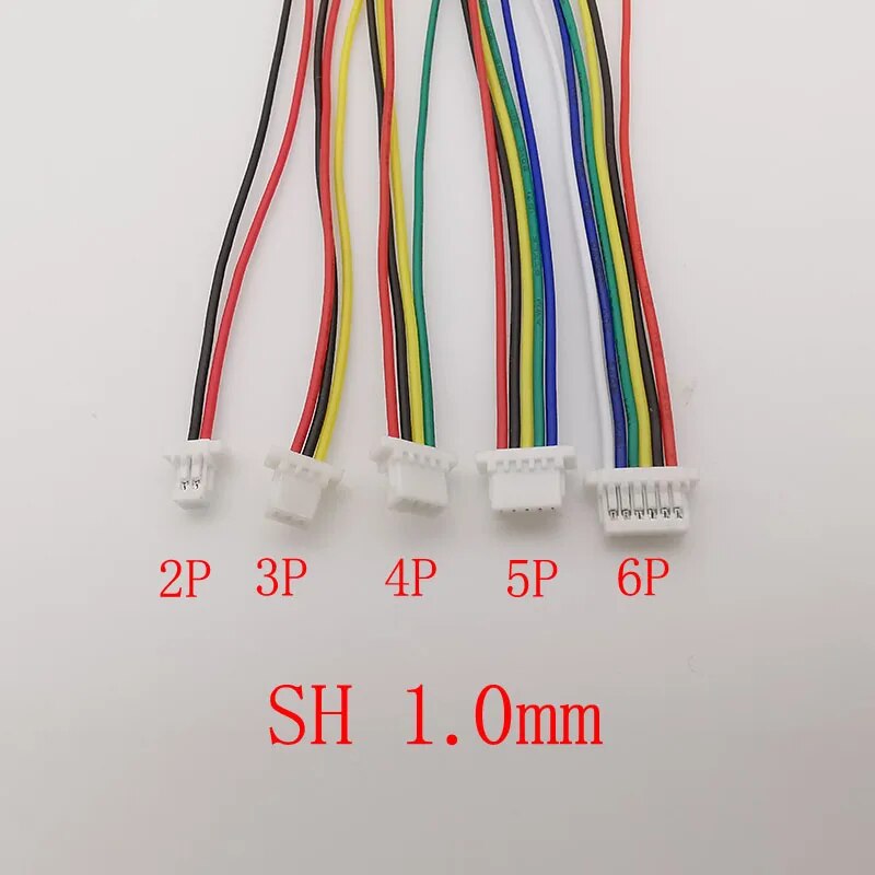 

Кабельные разъемы JST, GH, PH, XH 20 шт.