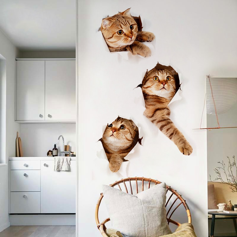

Настенные наклейки с котом HonC