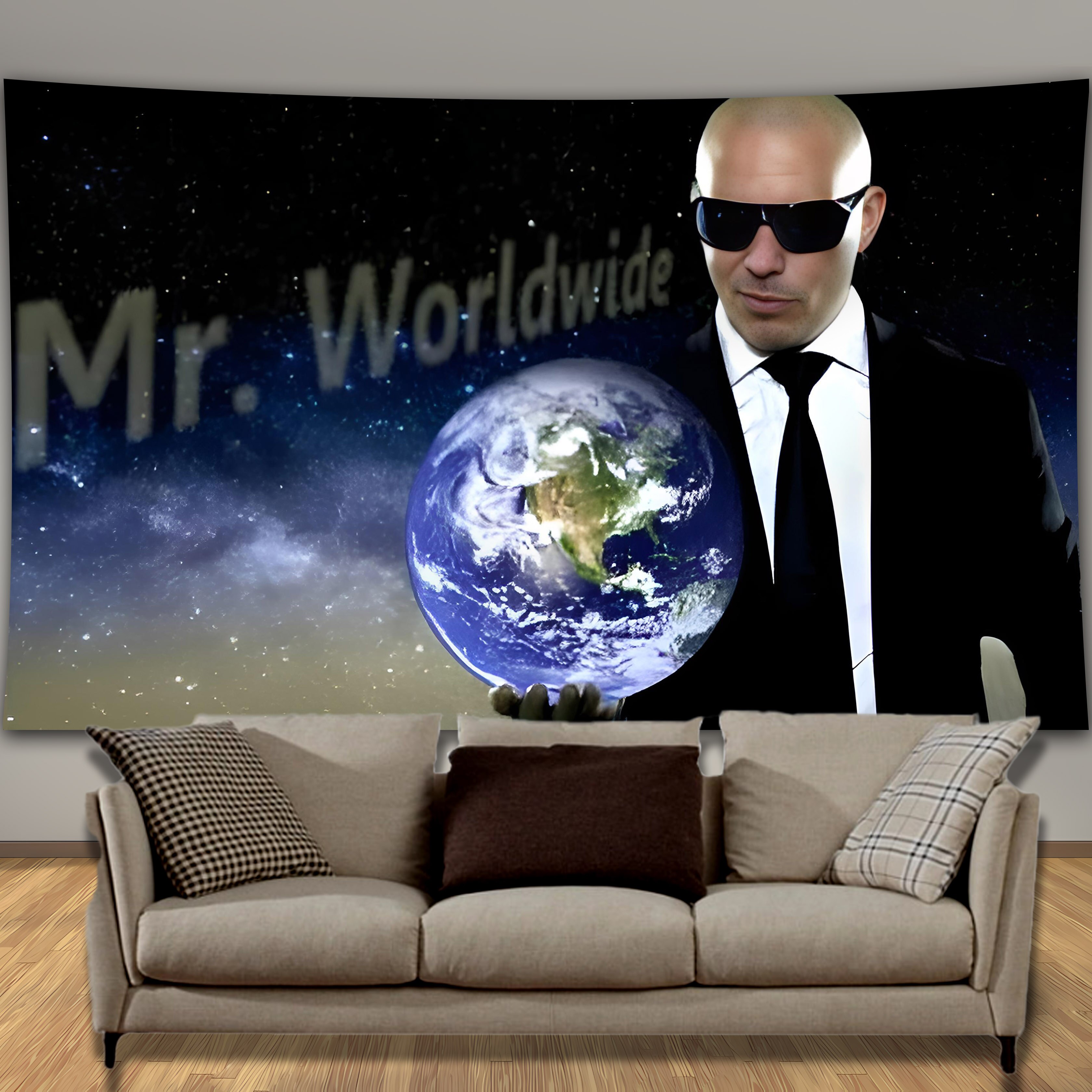 

Гобелен Mr. 305 Pitbull Global Hippie