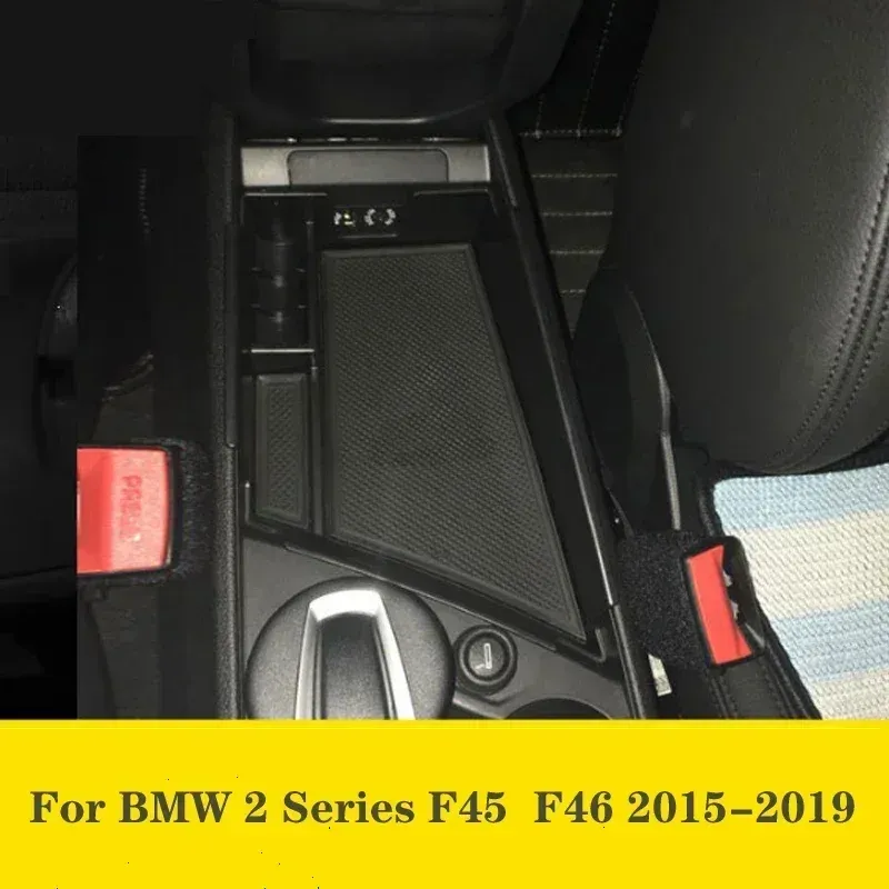 

Для BMW 2 серии Active Tourer F45 Gran Tourer F46 2015-2019 автомобильная центральная консоль подлокотник ящик для хранения автомобильные аксессуары