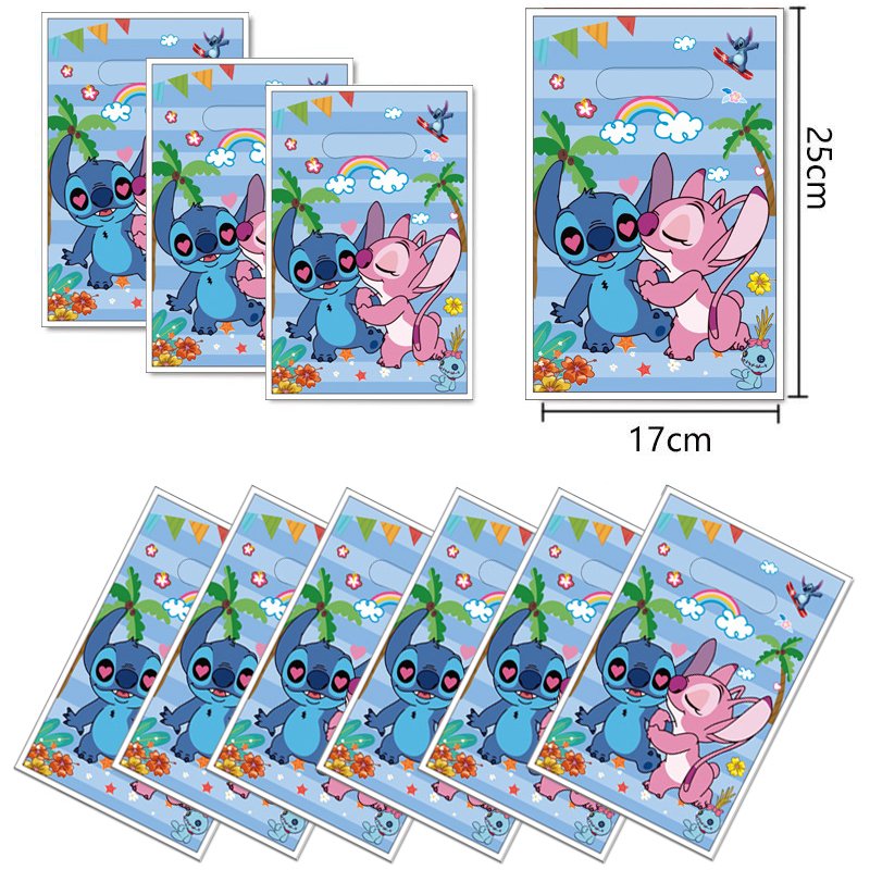 

Подарочные пакеты Disney Stitch розового цвета