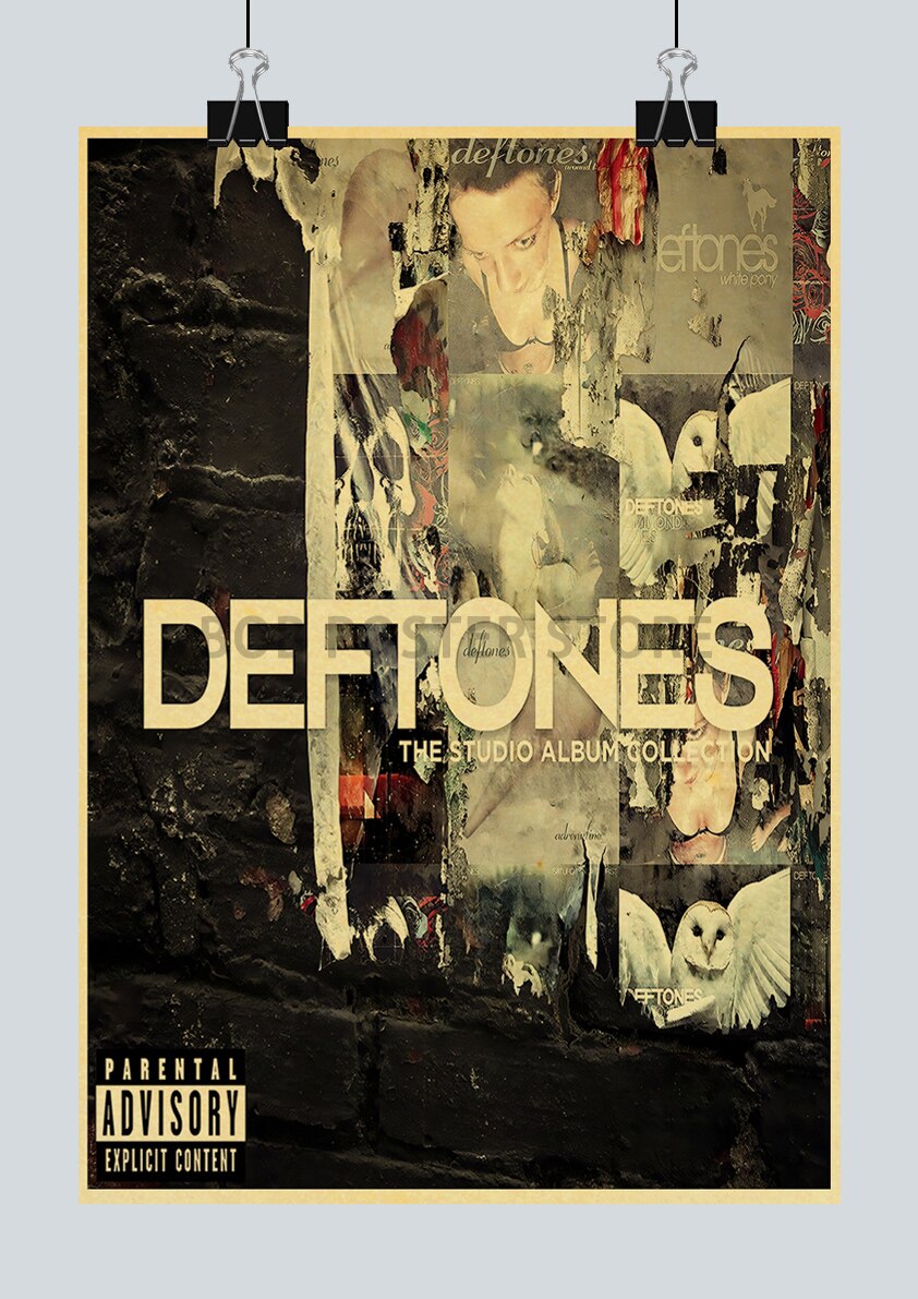 

Deftones певица плакаты из крафт-бумаги популярная группа винтажные фотографии с принтом современная семья домашняя настенная живопись эстетическая комната подарок декор