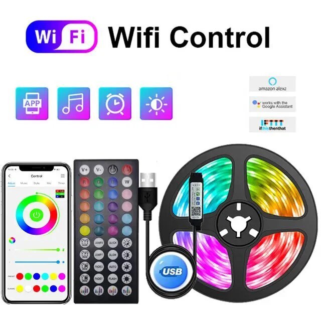 

Светодиодная лента LeiiGeeGo RGB 5050