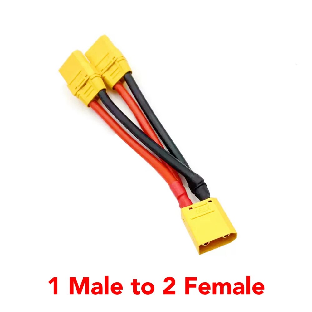 

XT90 Параллельный разъем для аккумулятора, 10AWG, 10см