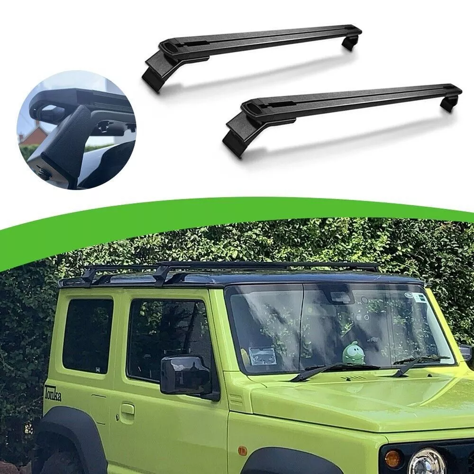 

2 шт. поперечные рейки для SUZUKI JIMNY 2019-2024, рельсовая рейка на крышу, держатель поперечных рейки