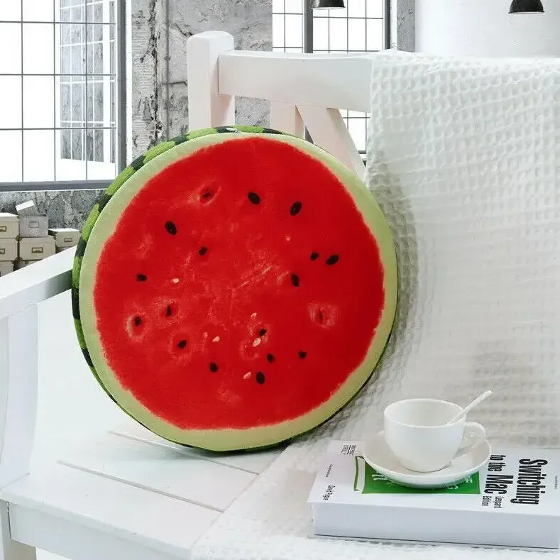 

Круглая мягкая плюшевая подушка Fruit Design