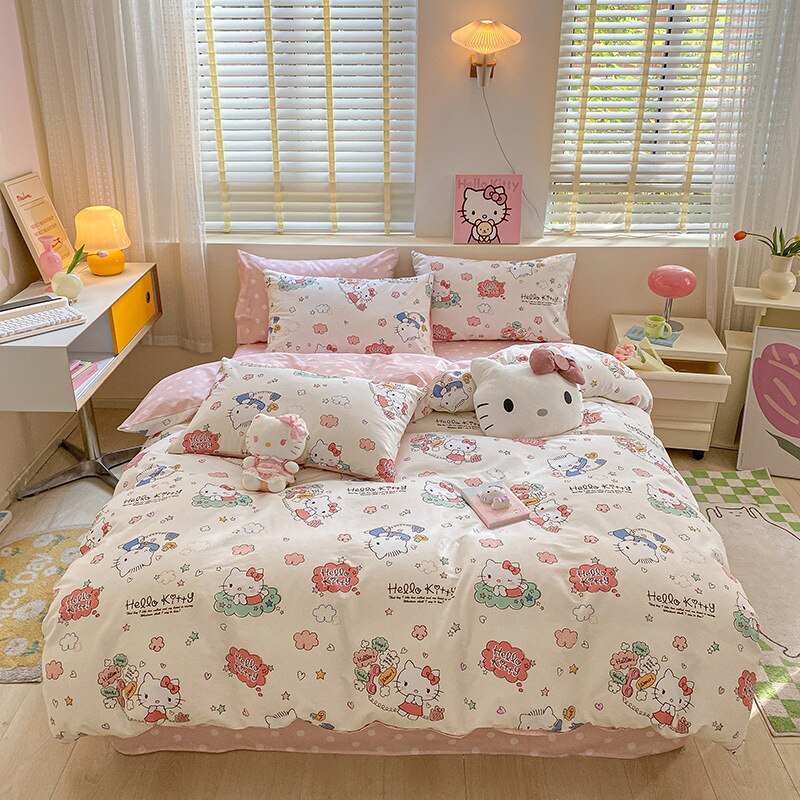 

Комплект постельного белья Sanrio Hello Kitty 4 предмета