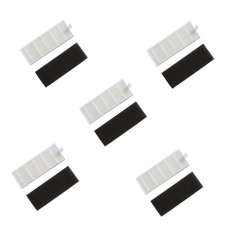 

5pcs/lot 135mm*50mm*9mm Robot vacuum cleaner HEPA Filter Robotic Vacuum Cleaner Spare parts Accessories Replacement 100%new