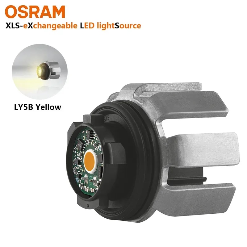 

OSRAM LED XLS LY5 Сигнальная лампа указателя поворота Задний фонарь LY5B A1A 2700K Желтый цвет Автомобильный сменный светодиодный источник света, 1x