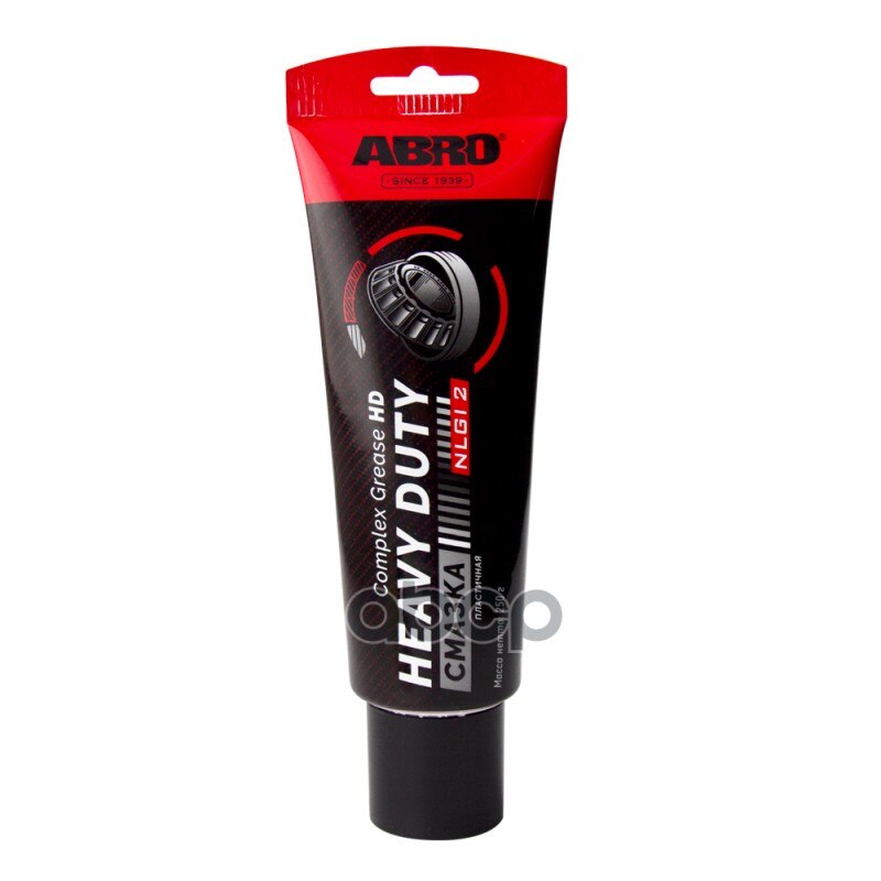 

Смазка Литиевая Пластичная Heavy Duty Abro 250г Туба ABRO арт. HD250RE