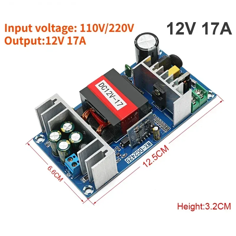

Импульсный источник питания SUSWE 12В 2A-17A